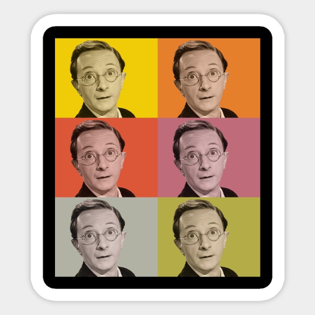 Charles Hawtrey Carry On star British comedy Sticker by CelestialCharmCrafts